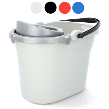 BUCKET 10 L OVAL WITH SQUEEZER