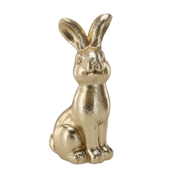 EASTER FIGURINE – GOLDEN BUNNY 10 x 9 x 20 CM PACK=6 PCS