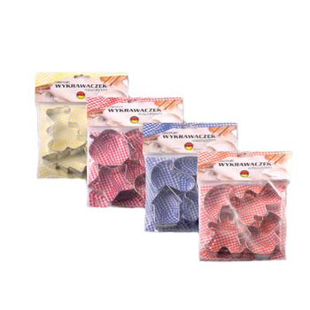 SET OF 4 WINTER COOKIE CUTTERS