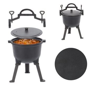 CAST IRON MEAT POT 5L