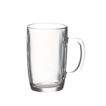 GLASS CUP WITH HANDLE 360 ML FRISCO PACK=6PCS