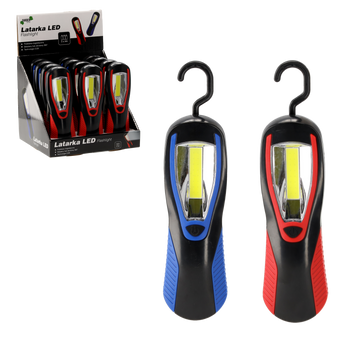 FLASHLIGHT WITH HANGING DISPLAY=12 PCS