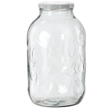 JAR 5000 ML FRUIT + LID FI100  ENAMEL ZGRZ= 2 PCS, PAL=252 PCS *3324