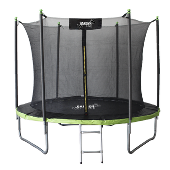 TRAMPOLINE 10FT 312 CM WITH LADDER AND INNER NET *4279