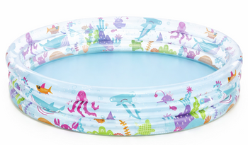 Bestway® 6' x H13"/1.83m x H33cm Deep Dive 3-Ring Pool