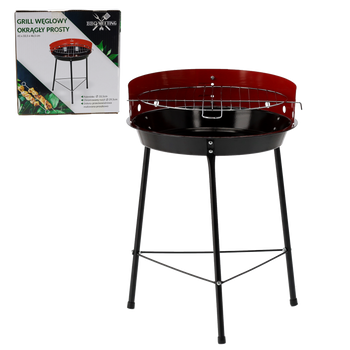 SIMPLE ROUND CHARCOAL BBQ 41 x 33,5 x 46,5 CM