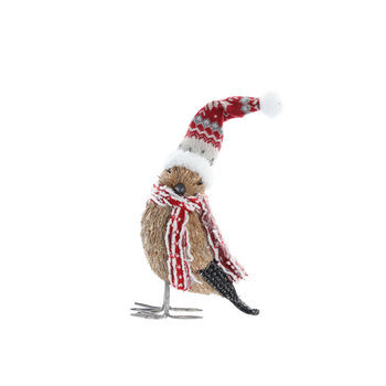 CHRISTMAS DECORATION - SPARROW 19 CM