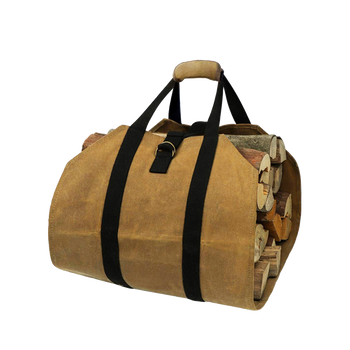 CANVAS FIREWOOD CARRY BAG