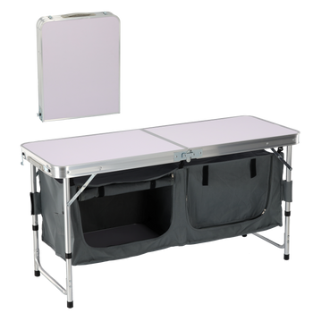 FOLDING CAMPING CABINET 120 x 47 x 68 CM