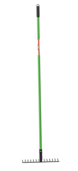 RAKES WITH FIBERGLASS HANDLE 35 x 8 x 148 CM