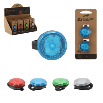 SET OF 2 LED BICYCLE LAMPS DISPLAY=24 SETS