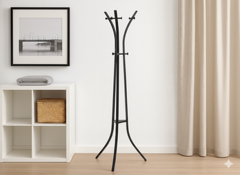 WIESZAK STOJĄCY HEMDE 184 CM CZARNY *5318