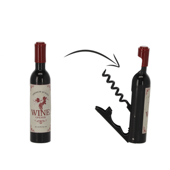 SMALL BOTTLE SHAPED WINE OPENER