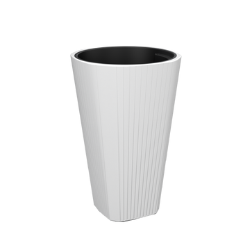 MEDIUM POT MUZA 390MM-WHITE*58877