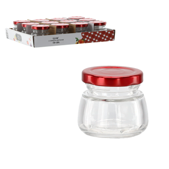 GLASS JAR 45 ML