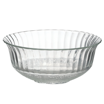 GLASS SALAD BOWL 20 CM / 1420 ML CRYSTAL OPAK=3SZT