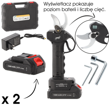 CORDLESS PRUNER 21V 30MM