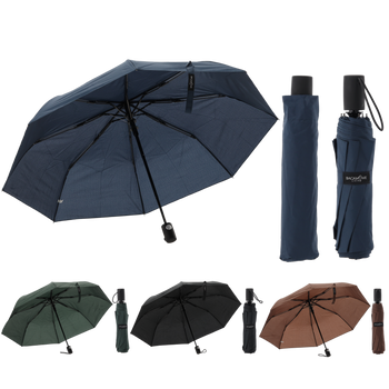 FOLDING SEMI-AUTOMATIC UMBRELLA MIX COLORS 95 CM