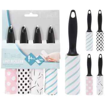 SET OF 4 CLOTHES ROLLS