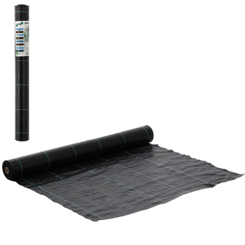 BLACK AGROTEXTILE 1.1 x 100 M 70 g/m2