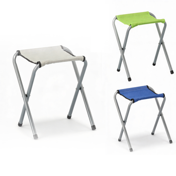 TOURIST FOLDING CHAIR 28x32x35 CM GREEN/BLUE/WHITE