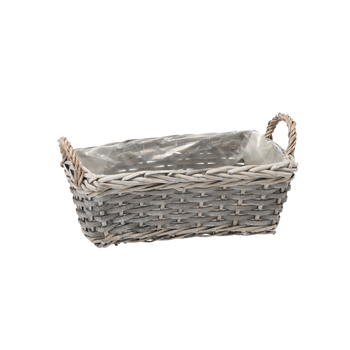 WICKER RECTANGULAR COVER 32 X 16 X 12 CM