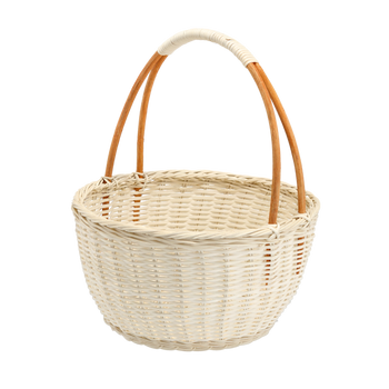RATTAN BASKET WITH HANDLE