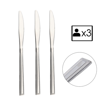 SET OF 3 KNIVES MILANO