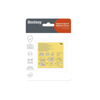 Bestway® 2.5" x 2.5"/6.5cm x 6.5cm Heavy Duty Repair Patch