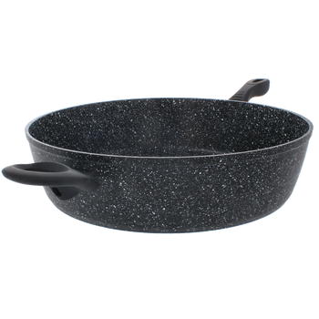 ALUMINUM FRYING PAN 32 CM CRISPY NATURA BIG