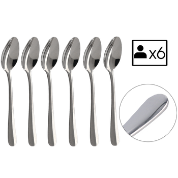 SET OF 6 TEA SPOONS CLASSIC
