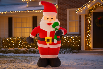 INFLATABLE SANTA CLAUS LED 120 CM