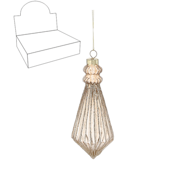 GLASS BAUBLE - STYLE BAROQUE