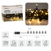 LAMPKI LED 300L CIEPŁY BIAŁY DŁ. 3 + 15 M WEWN/ZEWN *9508