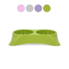 DOUBLE PET BOWL FOR DOG OR CAT 2 X 0.25L