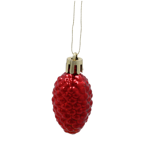 24 CHRISTMAS ORNAMENTS - MIX