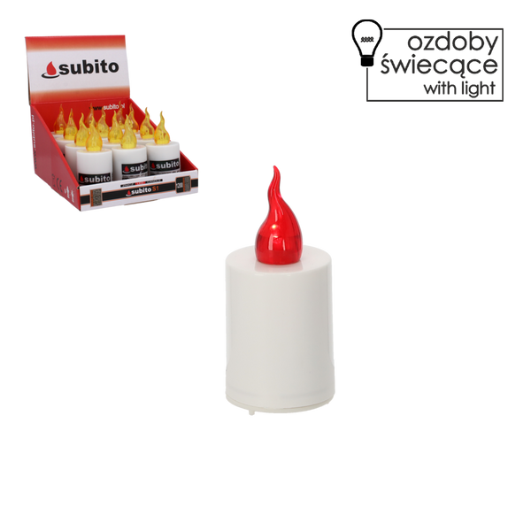 ELECTRIC LED INSERT H 10 CM - 88 DAYS 7538