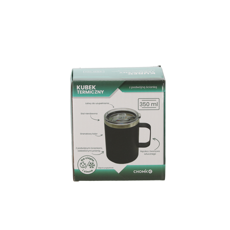TERMICKÝ HRNEK S RUKOJETÍ 350 ML MODRÝ *4019
