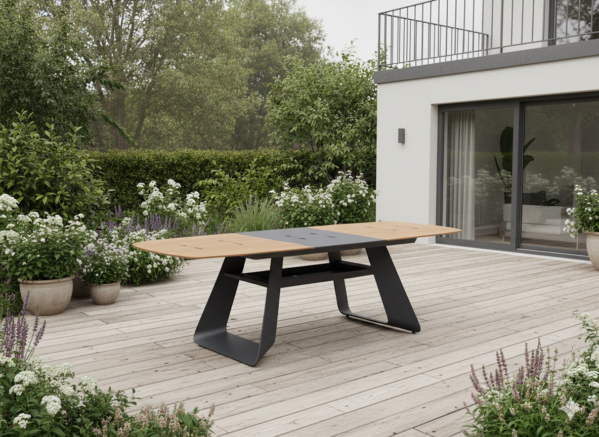 STÓŁ ALUMINIOWY "THOMPSON" SZARY 180/240 x 90 x 78 CM pol_pl_STOL-ALUMINIOWY-THOMPSON-SZARY-180-240-x-90-x-78-CM-9176_2