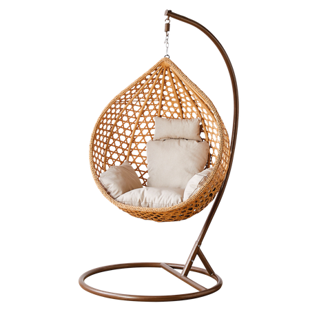 SCaUN NESTING MărIME S MARO, PEREA BEIGE, RAMĂ MARO *0179