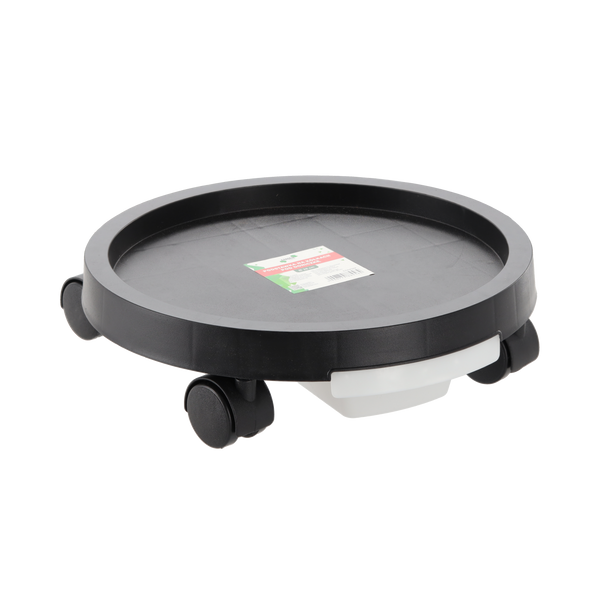 Suport pentru ghiveci rotund pe roti FI 28 CM *4564