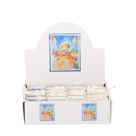 FIGURKA BOŽENÁ – ANDÍLEK MIX VZORŮ 3 x 3 x 5 CM balení=24 ks *5081