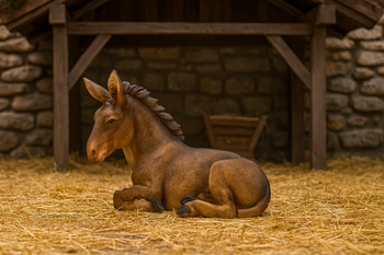 FIGURA CÂRLAN 17 x 34 x 24 CM (76.2 CM) polirezină *2726