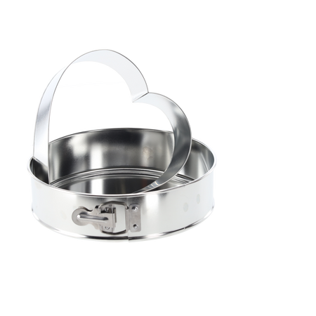 FORMĂ DE TORT FI 24CM CU INSERT DE INIMĂ *0466*