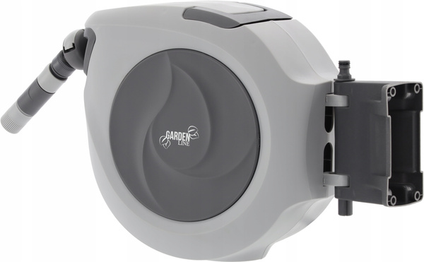 AUTOMATIC GARDEN HOSE REEL WITH HOSE - 35 M