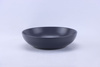 DEEP PLATE 19,5 CM CERAMIC ROUND "GREY" PACK=6 PCS