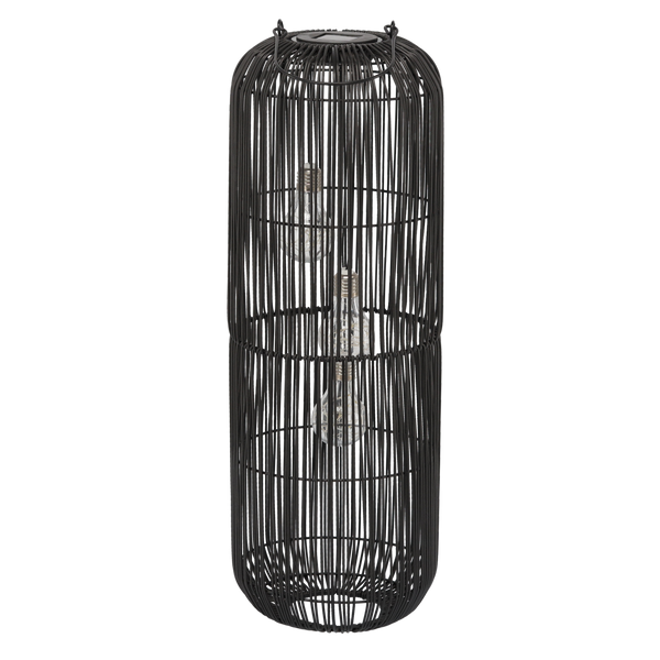 LANTERNĂ SOLARĂ NEAGRĂ 62 CM *8907