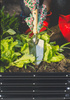 Vegetable-flower bed 180 X 90 X 30 CM oval anthracite