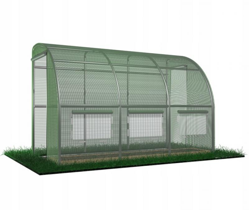 TUNEL FOLIOWY OGRODOWY 3 SEGMENTOWY "POŁÓWKA" ZIELONY 4X1,5X2 m pol_pl_TUNEL-FOLIOWY-OGRODOWY-3-SEGMENTOWY-POLOWKA-ZIELONY-4X1-5X2-m-1032_6