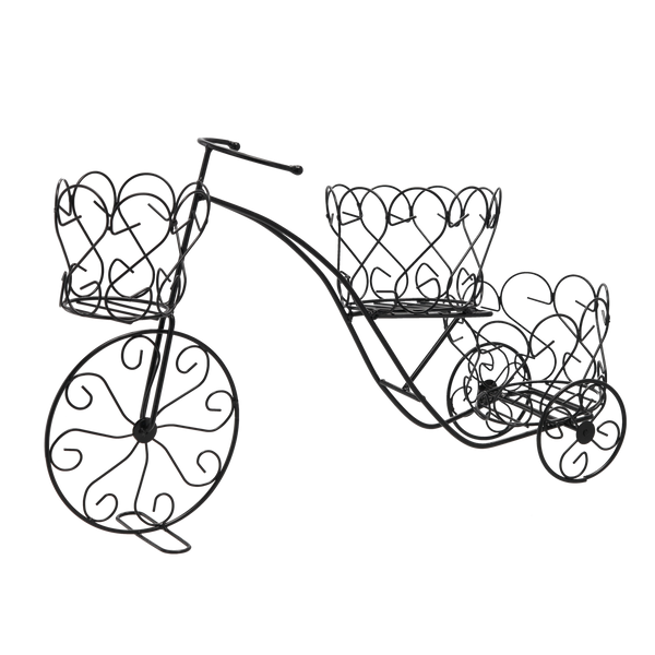 BICYCLE FLOWER STAND 60,5 X 17,5 X 40 CM
